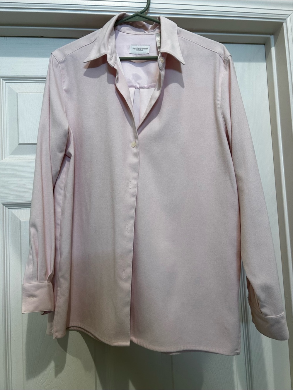 Liz Claiborne Light Pink Blouse Top